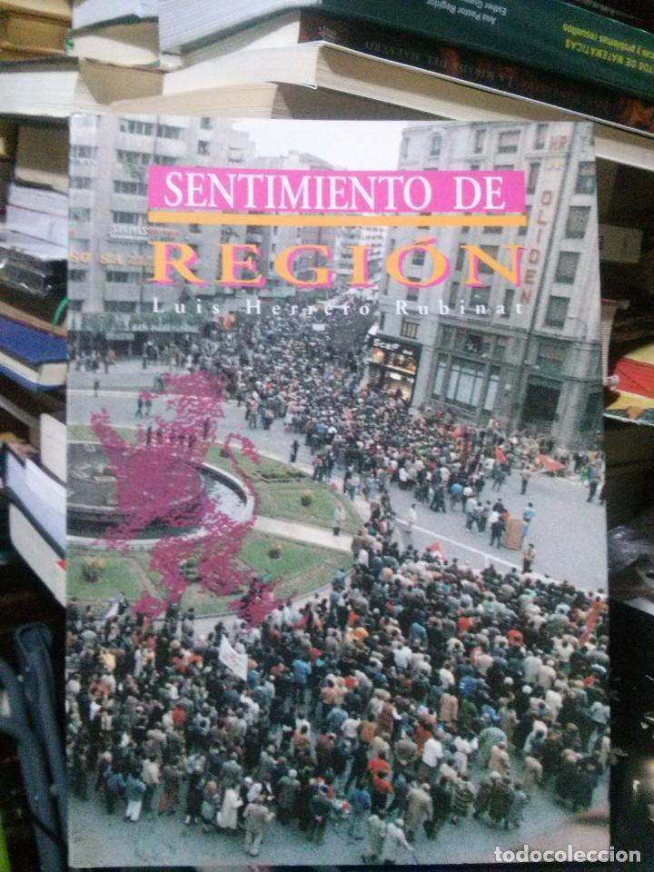 Libros de segunda mano: SENTIMIENTO DE REGI&Oacute;N, LUIS HERRERO RUBINAT 1994 - Foto 1