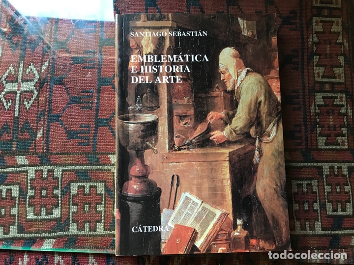 Libros de segunda mano: Emblem&aacute;tica e historia del arte. Santiago Sebasti&aacute;n. C&aacute;tedra. Dificil&iacute;simo - Foto 1