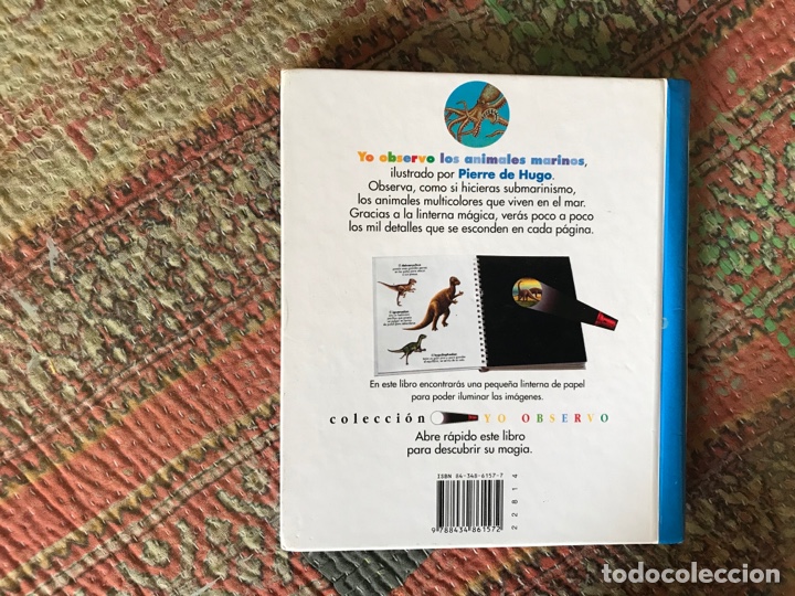 Libros de segunda mano: Yo observo. Los animales marinos. SM. - Foto 2