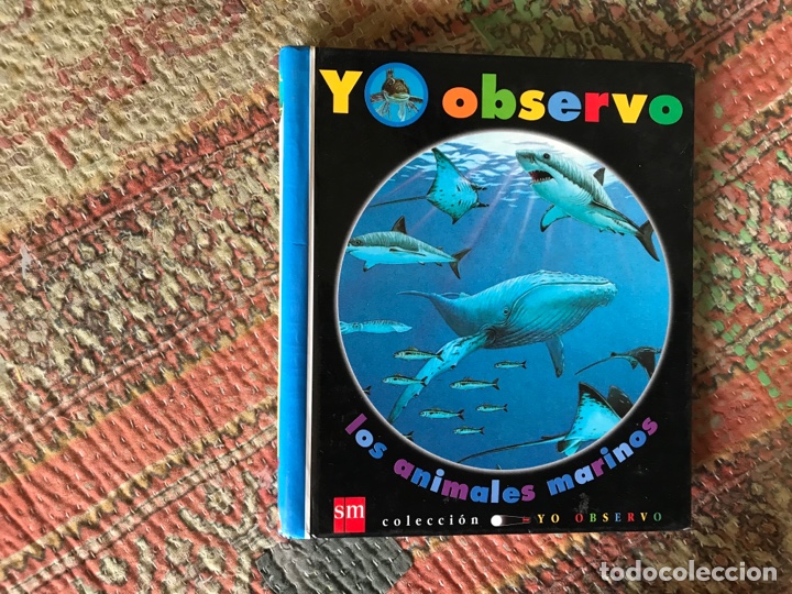 Libros de segunda mano: Yo observo. Los animales marinos. SM. - Foto 1