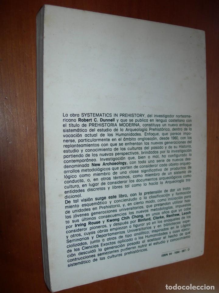 Libros de segunda mano: PREHISTORIA MODERNA / ROBERT C. DUNNELL HISTORIA - Foto 2