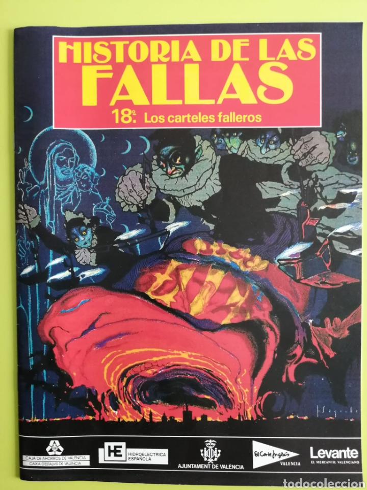 Libros de segunda mano: Historia de las fallas / 18&deg;. Los carteles falleros - Foto 1