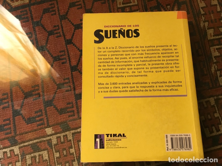 Libros de segunda mano: Diccionario de los sue&ntilde;os - Foto 3