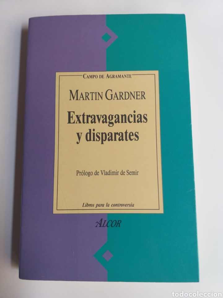 Libros de segunda mano: Extravagancias y disparates Mart&iacute;n Gardner - Foto 1