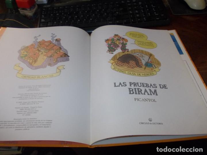 Libros de segunda mano: Las pruebas de Biram. Picanyol. Circulo de Lectores 2.002 - Foto 3