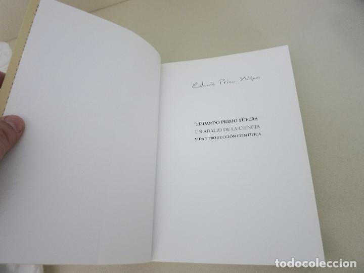 Libros de segunda mano: CIENCIA EDUARDO PRIMO YUFERA UN ADALID PARA LA CIENCIA - Foto 4