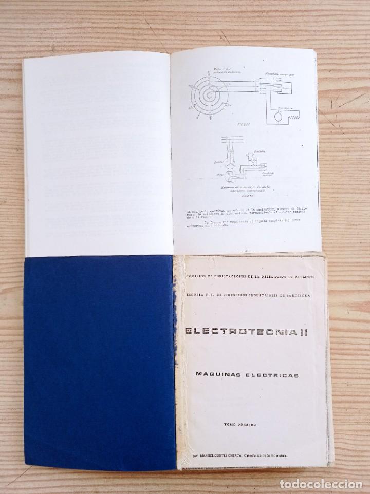 Libros de segunda mano: Electrotecnia II - Maquinas Electricas - 2 Tomos - Foto 1