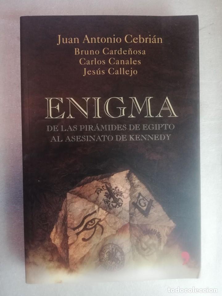 Libros de segunda mano: ENIGMA - JUAN ANTONIO CEBRI&Aacute;N - Foto 1