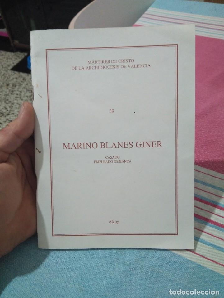 Libros de segunda mano: Librillo Marino Blanes Giner m&aacute;rtir de Cristo - Foto 1