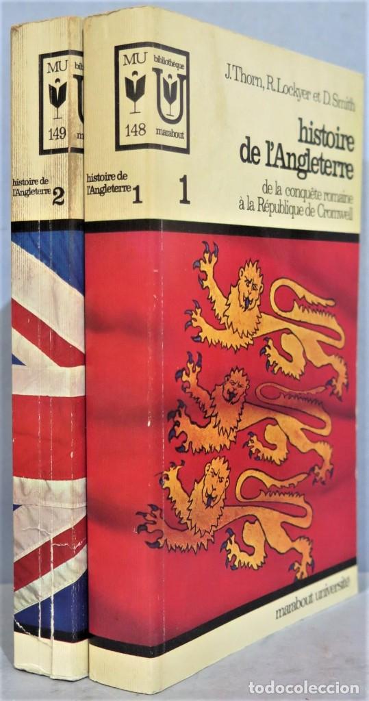 Libros de segunda mano: HISTOIRE DE L&acute;ANGLETERRE. VV.AA. 2TOMOS - Foto 1