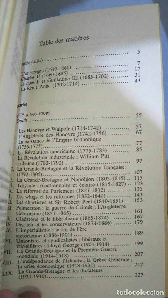 Libros de segunda mano: HISTOIRE DE L&acute;ANGLETERRE. VV.AA. 2TOMOS - Foto 4