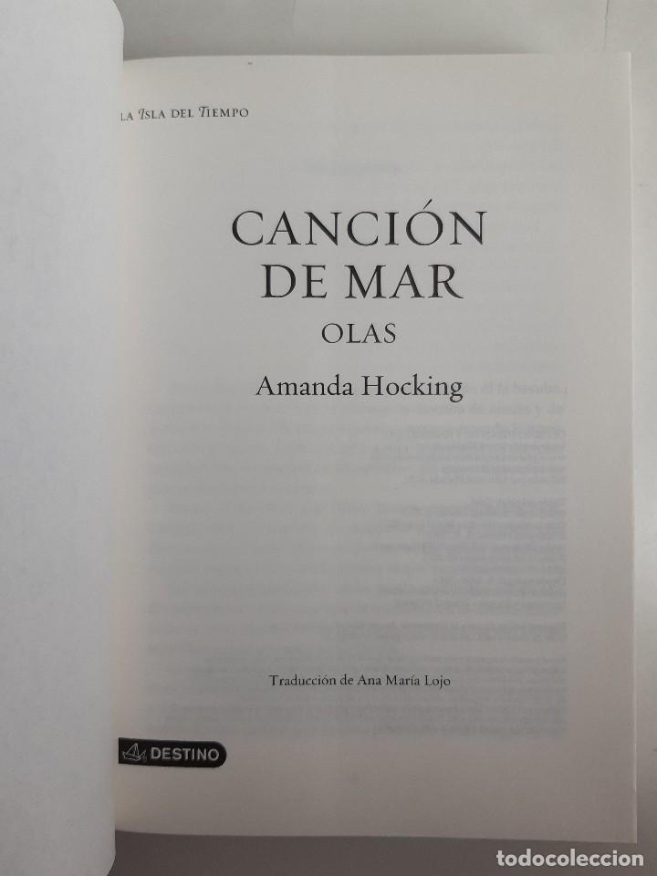 Libros de segunda mano: OLAS CANCION DE MAR AMANDA HOCKING DESTINO 2013 TM M9 - Foto 8