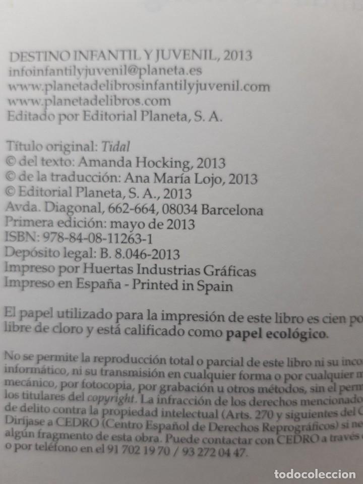 Libros de segunda mano: OLAS CANCION DE MAR AMANDA HOCKING DESTINO 2013 TM M9 - Foto 9