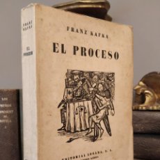 Libros de segunda mano: EL PROCESO - KAFKA, FRANZ - EDITORIAL LOSADA - 2ª EDICIÓN EN ESPAÑOL