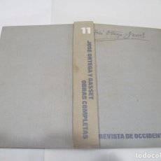 Libros de segunda mano: JOSÉ ORTEGA Y GASSET OBRAS COMPLETAS TOMO II (1922-1933) W6477