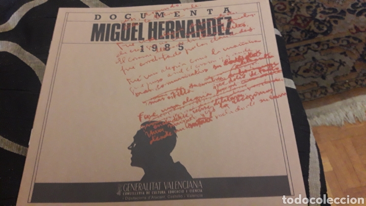 Libros de segunda mano: Documenta Miguel Hern&aacute;ndez, 1985 - Foto 1
