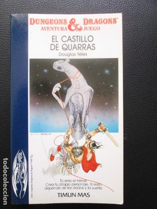 Libros de segunda mano: Dungeons & Dragons. N&ordm;2. El Castillo de Quarras. LibroJuego - Foto 1