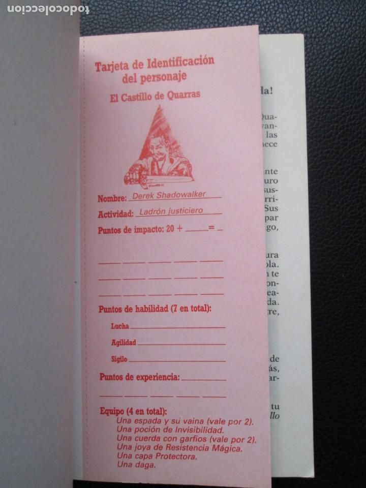 Libros de segunda mano: Dungeons & Dragons. N&ordm;2. El Castillo de Quarras. LibroJuego - Foto 3