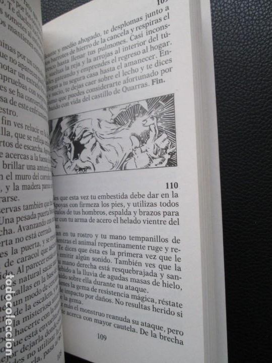 Libros de segunda mano: Dungeons & Dragons. N&ordm;2. El Castillo de Quarras. LibroJuego - Foto 6