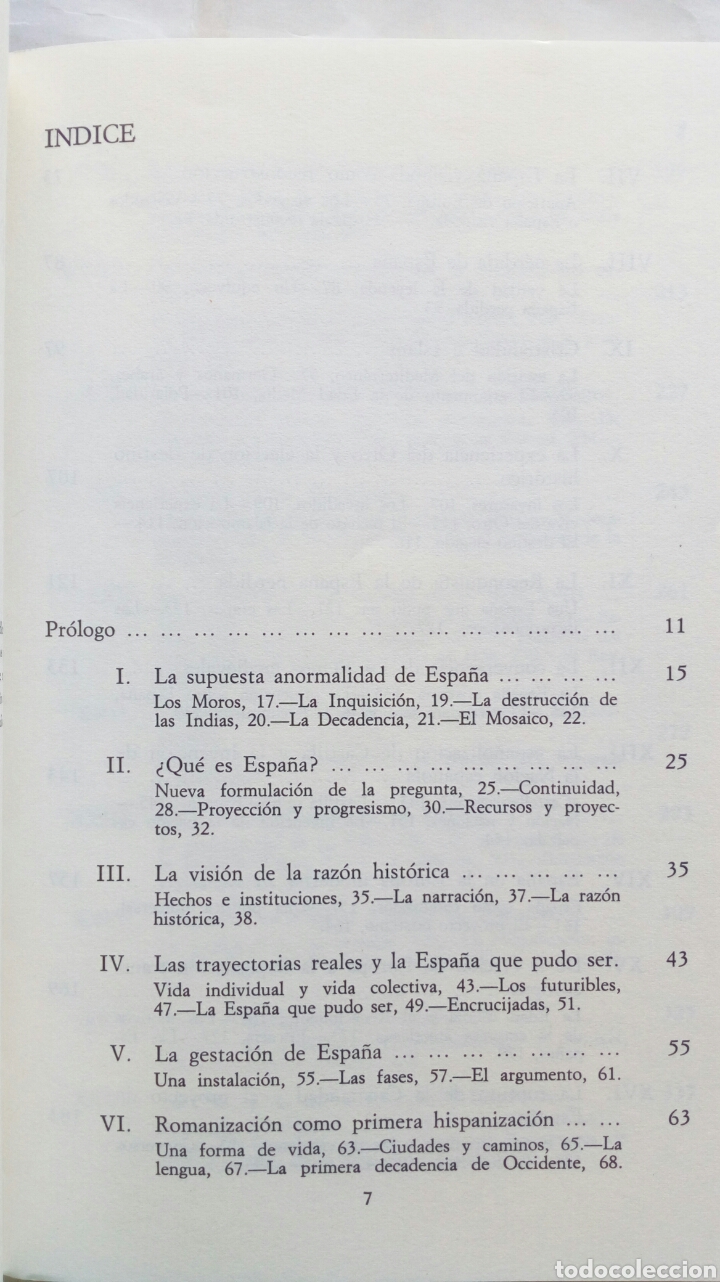 Libros de segunda mano: Espa&ntilde;a inteligible. Juli&aacute;n Mar&iacute;as. - Foto 3