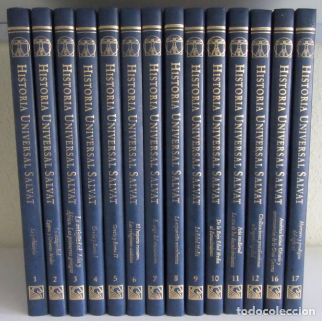 Libros de segunda mano: Historia Universal Salvat. Lote 14 tomos - Foto 1