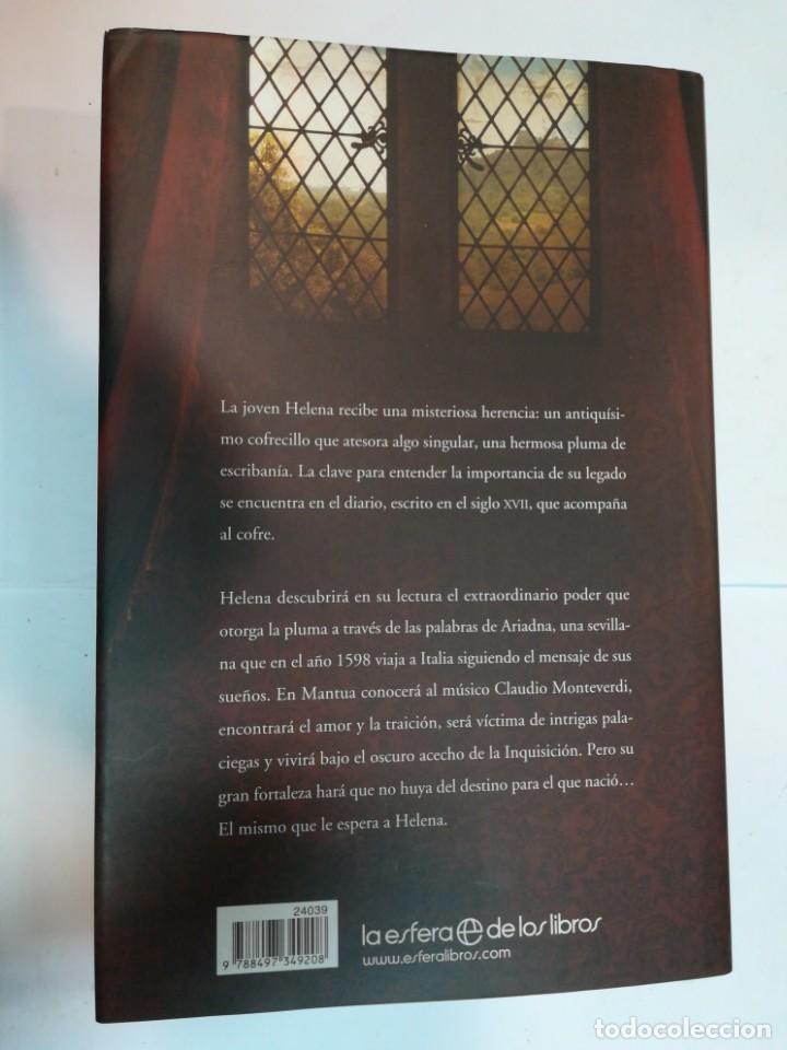 Libros de segunda mano: IRENE MORA La pluma de Monteverdi SA3691 - Foto 2