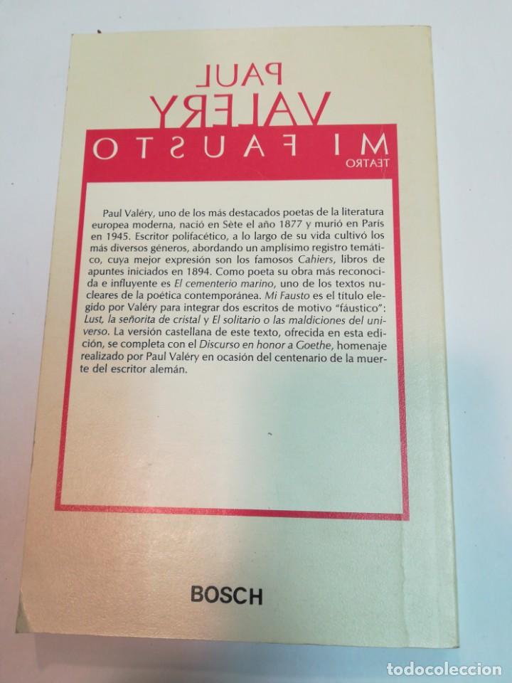 Libros de segunda mano: PAUL VALERY Mi Fausto SA3698 - Foto 2