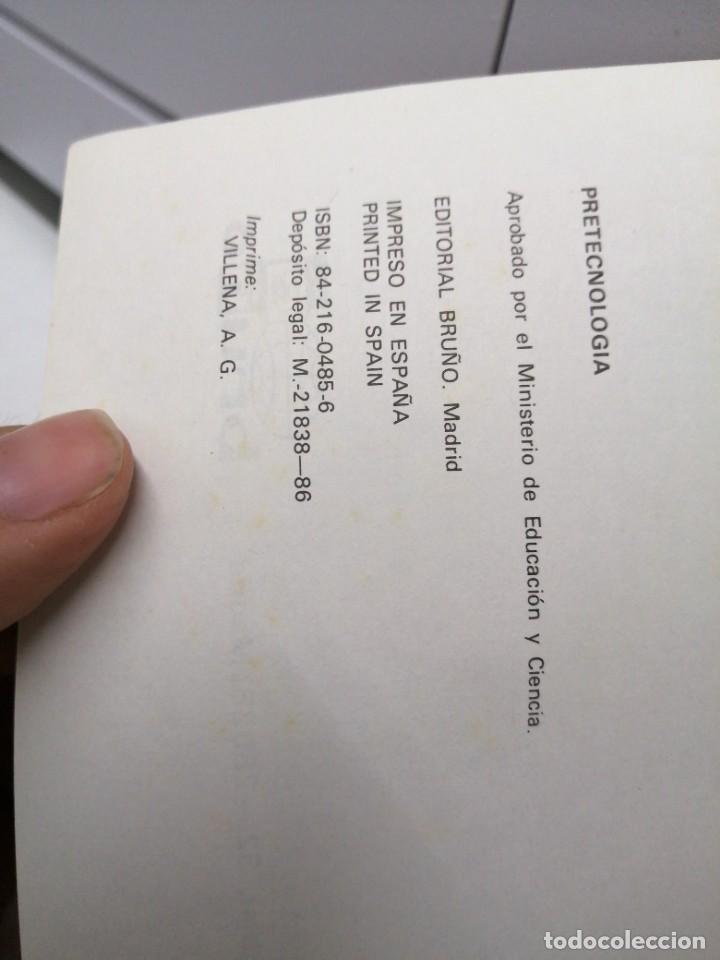Libros de segunda mano: Libro CASI NUEVO 6 de EGB PRETECNOLOGIA editorial BRU&Ntilde;O - Foto 2