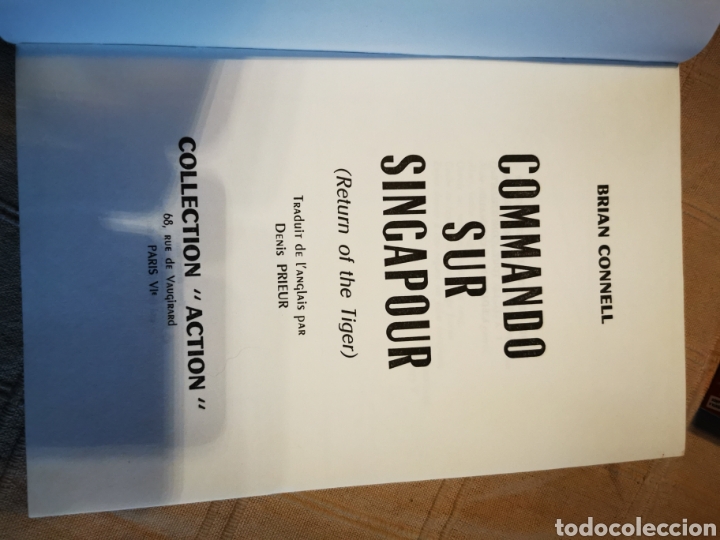 Libros de segunda mano: Commando sur Singapur Collection Action - Foto 3