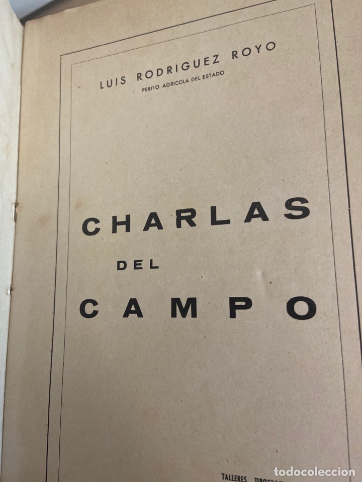 Libros de segunda mano: CHARLAS DEL CAMPO - LUIS R. ROYO - 1955 - Foto 7