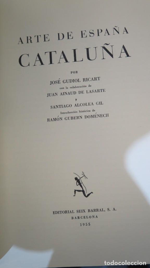 Libros de segunda mano: CATALU&Ntilde;A. ARTE DE ESPA&Ntilde;A. GUDIOL - Foto 2