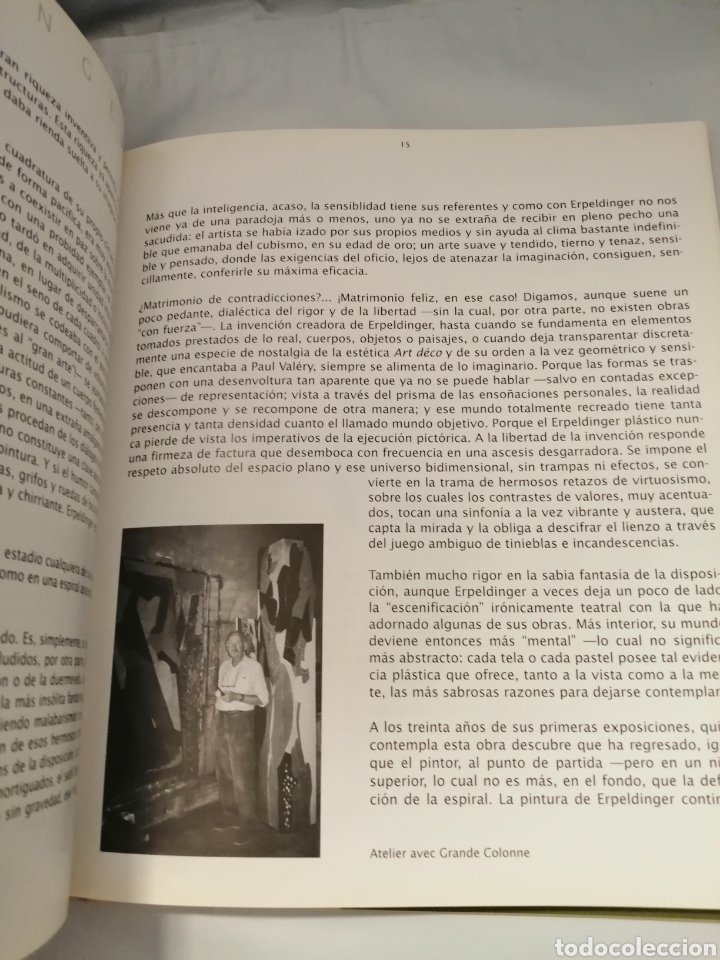 Libros de segunda mano: ERPELDINGER: OEVRES SUR PAPIER 1987-1998 (PRIMERA EDICI&Oacute;N) - Foto 3