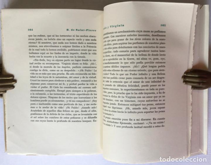 Libros de segunda mano: PABLO Y VIRGINIA. - SAINT-PIERRE, Bernardin de. - Foto 4