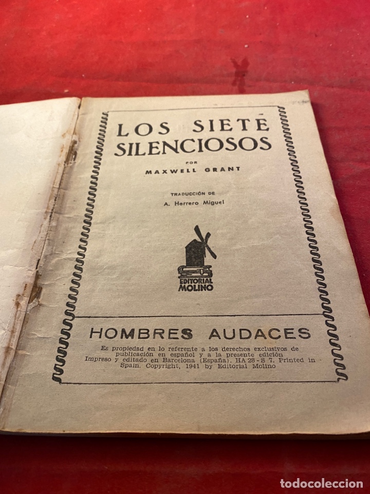 Libros de segunda mano: LOS SIETE SILENCIOSOS - Foto 3
