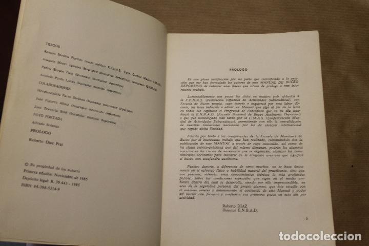 Libros de segunda mano: CURSO DE BUCEO, A&Ntilde;O 1985 - Foto 2