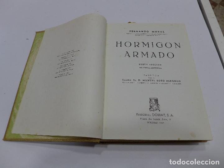 Libros de segunda mano: HORMIGON ARMADO F. MORAL - Foto 9