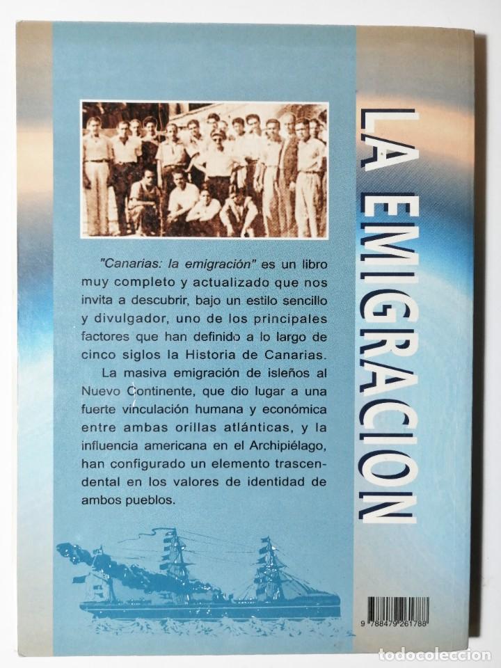 Libros de segunda mano: MANUEL HERN&Aacute;NDEZ GONZ&Aacute;LEZ. CANARIAS: LA EMIGRACI&Oacute;N. 1995. - Foto 5