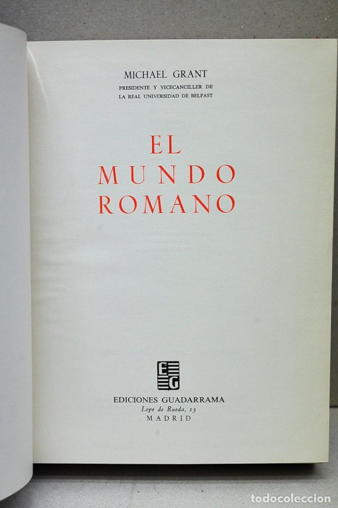 Libros de segunda mano: El mundo romano. Michael Grant - Foto 10