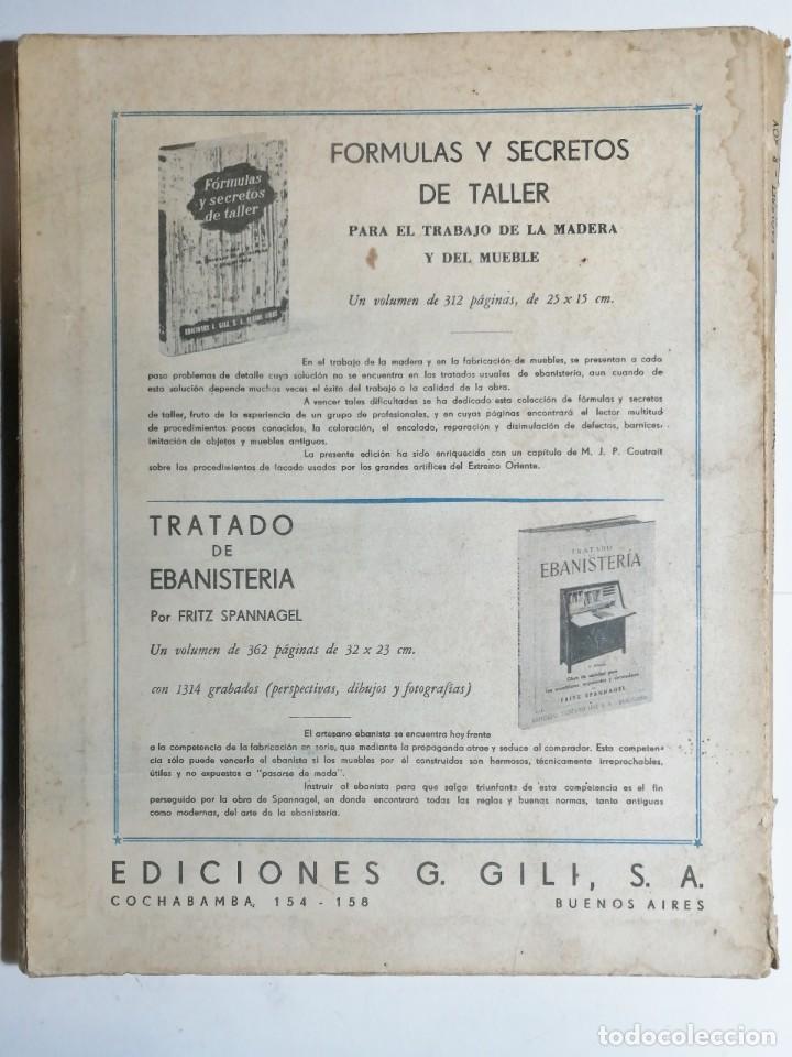 Libros de segunda mano: 90 MUEBLES DE MADERA. EDICIONES G. GILI. 64 L&Aacute;MINAS A DOBLE CARA. - Foto 7