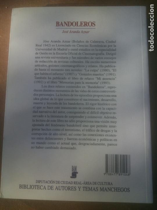 Libros de segunda mano: BANDOLEROS. JOSE ARANDA AZNAR. - Foto 2