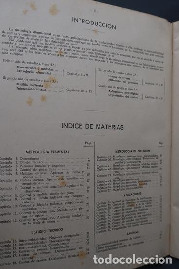 Libros de segunda mano: LIBRO METROLOGIA DIMENSIONAL . A. CHEVALIER - L. LABURTE . TEA - Foto 4