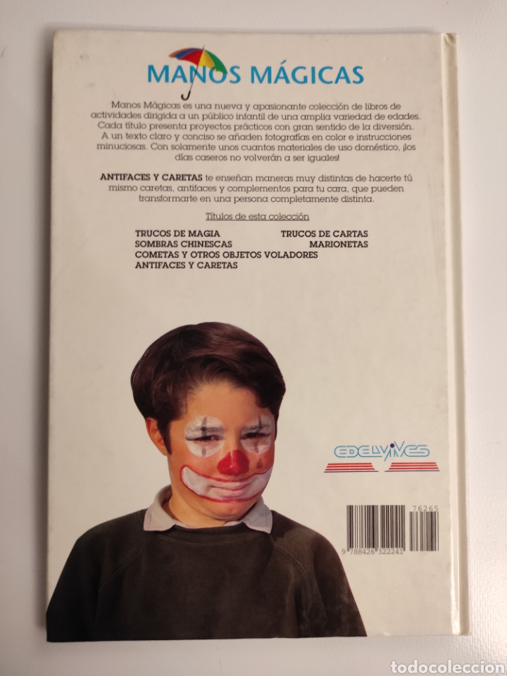Libros de segunda mano: Manos m&aacute;gicas: antifaces y caretas. Denny Robson - Foto 2