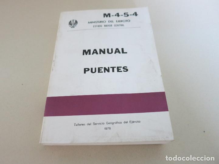 Livres d'occasion: MANUAL DEL EJERCITO PUENTES 1976
