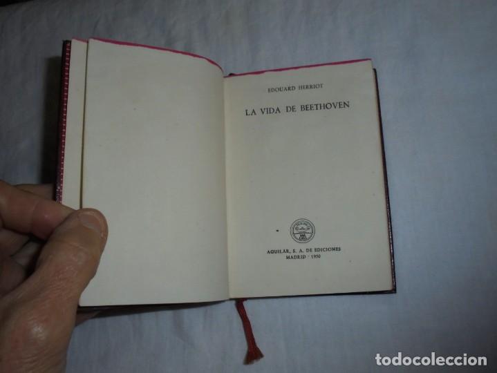Libros de segunda mano: BEETHOVEN.E.HERRIOT.CRISOL N&ordm; 17,-EDICIONES AGUILAR 1950 - Foto 7