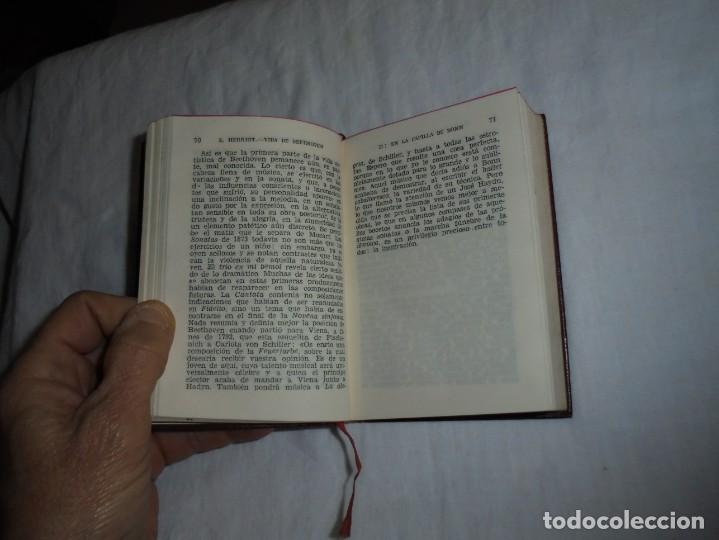 Libros de segunda mano: BEETHOVEN.E.HERRIOT.CRISOL N&ordm; 17,-EDICIONES AGUILAR 1950 - Foto 11