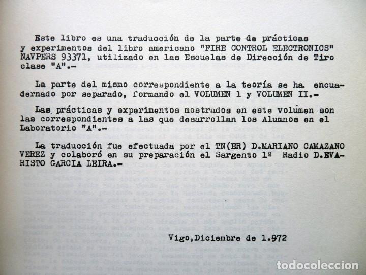 Libros de segunda mano: PR&Aacute;CTICAS DE ELECTR&Oacute;NICA. ETEA. ARMADA ESPA&Ntilde;OLA. VIGO, 1972 - Foto 4