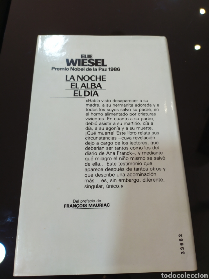 Libros de segunda mano: La noche. El alba. El d&iacute;a. Elie Wiesel - Foto 4