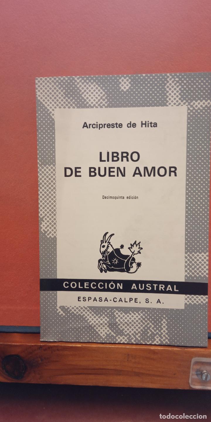 Libros de segunda mano: LIBRO DE BUEN AMOR. ARCIPRESTE DE HITA. ESPASA-CALPE, S.A. - Foto 1