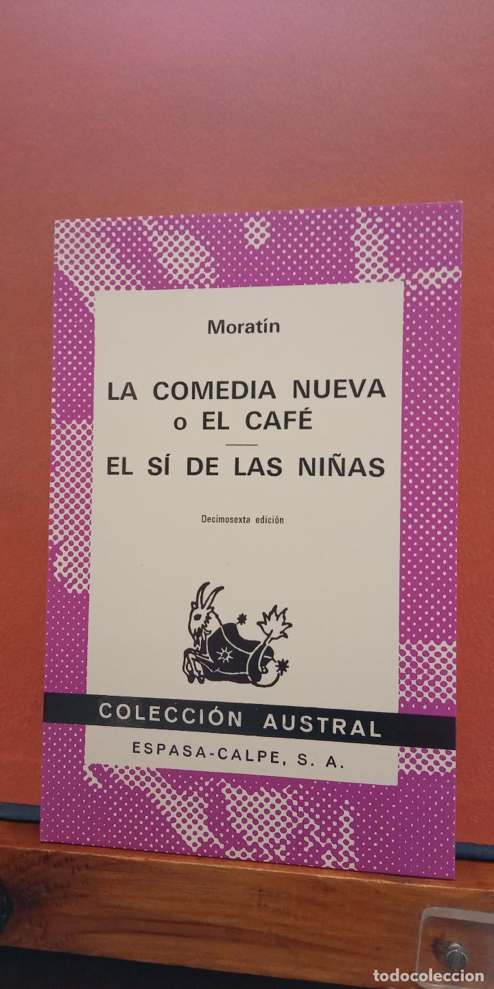 Libros de segunda mano: LA COMEDIA NUEVA O EL CAF&Eacute;. MORAT&Iacute;N. ESPASA-CALPE,S.A. - Foto 1