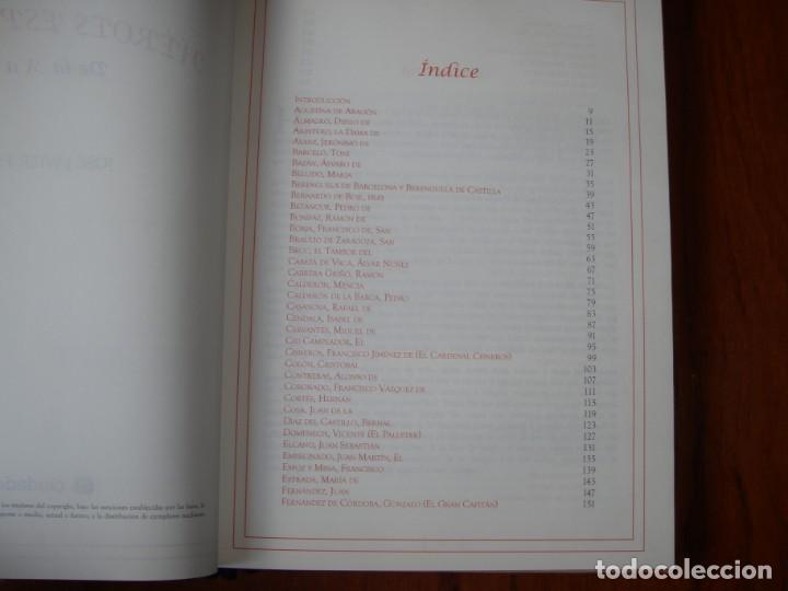 Libros de segunda mano: LIBRO H&Eacute;ROES ESPA&Ntilde;OLES JOS&Eacute; JAVIER ESPARZA - Foto 2